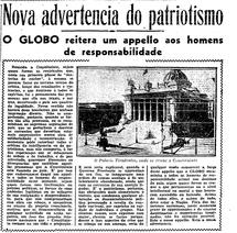 15 de Dezembro de 1933, Geral, página 1
