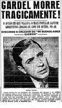 25 de Junho de 1935, Geral, página 1