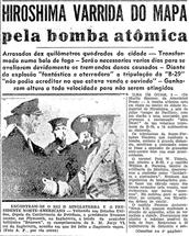 08 de Agosto de 1945, Geral, página 1
