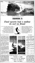 29 de Maio de 1976, Esportes, página 27