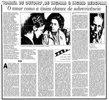19 de Novembro de 1979, Cultura, página 21
