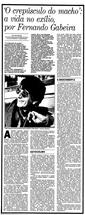 14 de Maio de 1980, Cultura, página 33