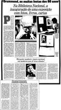 25 de Outubro de 1982, Cultura, página 15