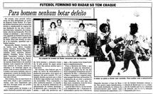 Futebol feminino foi atração de circo há um século - 26/07/2023 - Esporte -  Folha