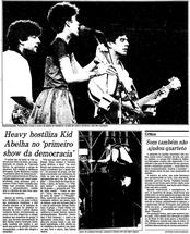 16 de Janeiro de 1985, Cultura, página 10