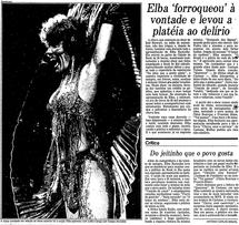 18 de Janeiro de 1985, Cultura, página 9