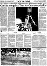 01 de Agosto de 1985, Esportes, página 28