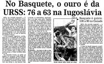 30 de Setembro de 1988, Esportes, página 31