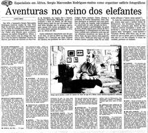 28 de Dezembro de 1989, Turismo, página 6