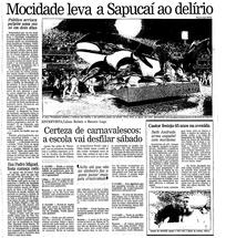 13 de Fevereiro de 1991, Rio, página 3