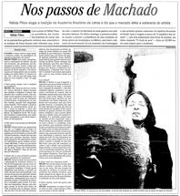 14 de Dezembro de 1996, Prosa e Verso, página 1