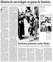 26 de Fevereiro de 2000, Prosa e Verso, página 3