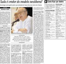 19 de Janeiro de 2003, Economia, página 29