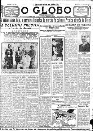 Página 1 - Edição de 06 de Janeiro de 1927