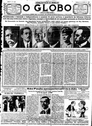 Página 1 - Edição de 21 de Setembro de 1929