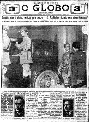 Página 1 - Edição de 24 de Outubro de 1930