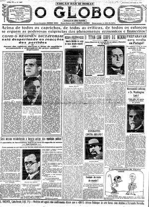 Página 1 - Edição de 08 de Maio de 1931