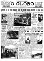 25 de Julho de 1932, Geral, página 1