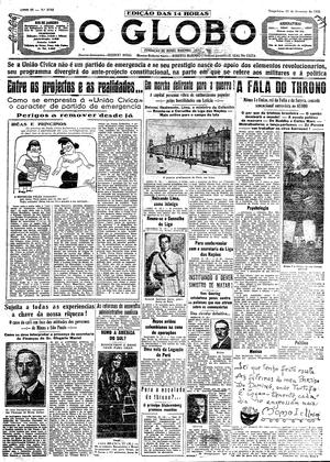 Página 1 - Edição de 21 de Fevereiro de 1933