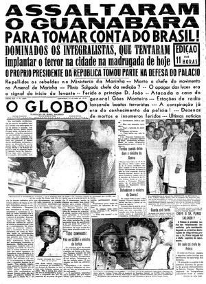Página 1 - Edição de 11 de Maio de 1938
