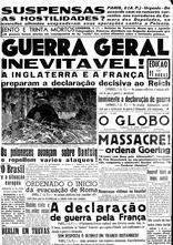 02 de Setembro de 1939, Geral, página 1