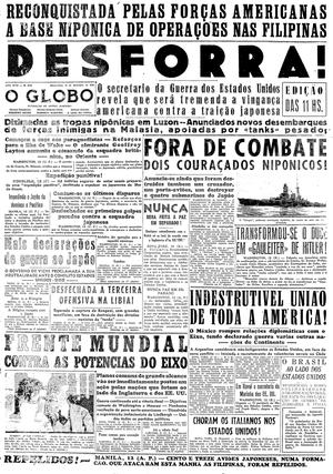 Página 1 - Edição de 12 de Dezembro de 1941