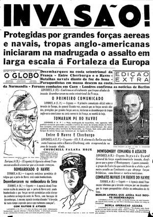 Página 1 - Edição de 06 de Junho de 1944