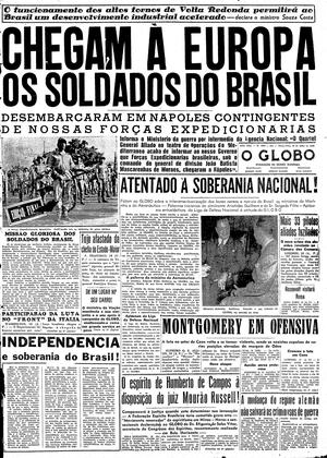Página 1 - Edição de 18 de Julho de 1944