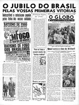 21 de Setembro de 1944, O Globo Expedicionário, página 1