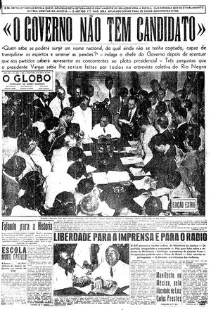 Página 1 - Edição de 02 de Março de 1945