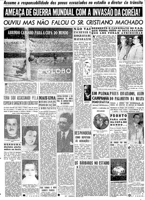Página 1 - Edição de 26 de Junho de 1950