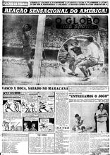 19 de Novembro de 1951, Esportes, página 1