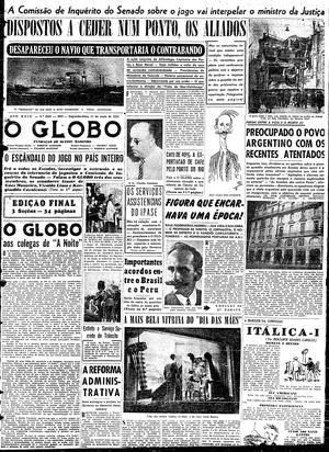Página 1 - Edição de 11 de Maio de 1953