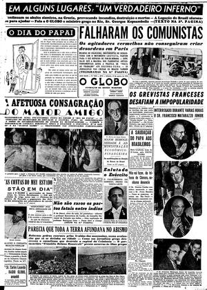 Página 1 - Edição de 15 de Agosto de 1953