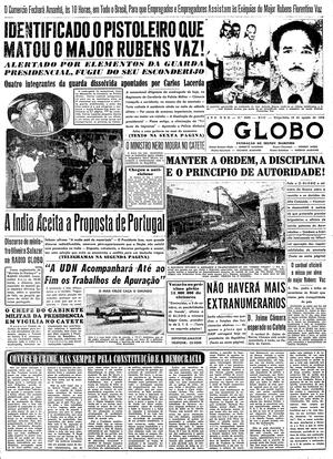 Página 1 - Edição de 10 de Agosto de 1954