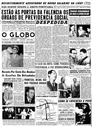 Página 1 - Edição de 15 de Outubro de 1954