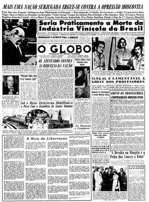 Página 1 - Edição de 24 de Outubro de 1956