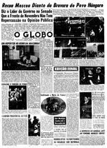 29 de Outubro de 1956, Geral, página 1