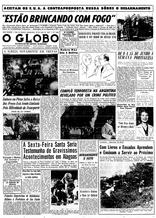 18 de Abril de 1957, Geral, página 1