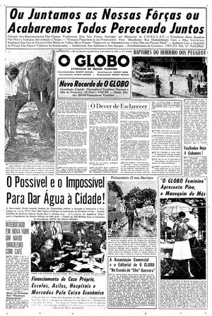 Página 1 - Edição de 08 de Março de 1961