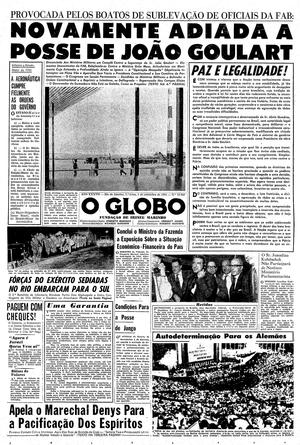 Página 1 - Edição de 05 de Setembro de 1961