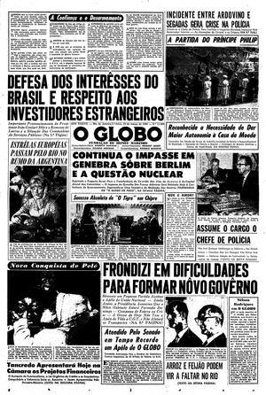 Página 1 - Edição de 23 de Março de 1962