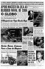 24 de Outubro de 1962, Geral, página 1