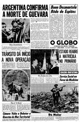 16 de Outubro de 1967, Geral, página 1