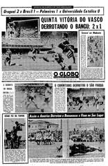 01 de Abril de 1968, Esportes, página 1