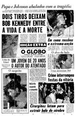 05 de Junho de 1968, O Mundo, página 1