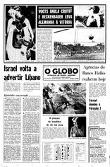 08 de Julho de 1974, Primeira Página, página 1
