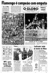 23 de Dezembro de 1974, Primeira Página, página 1