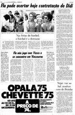 30 de Dezembro de 1974, Esportes, página 22
