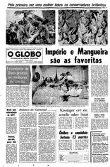 12 de Fevereiro de 1975, Primeira Página, página 1